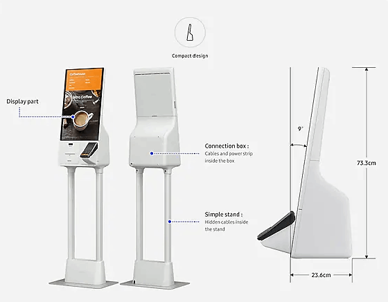 Using Vendéglátó Samsung KIOSK megoldása